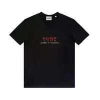 JUNGLIST MASSIVE TEE BLACK