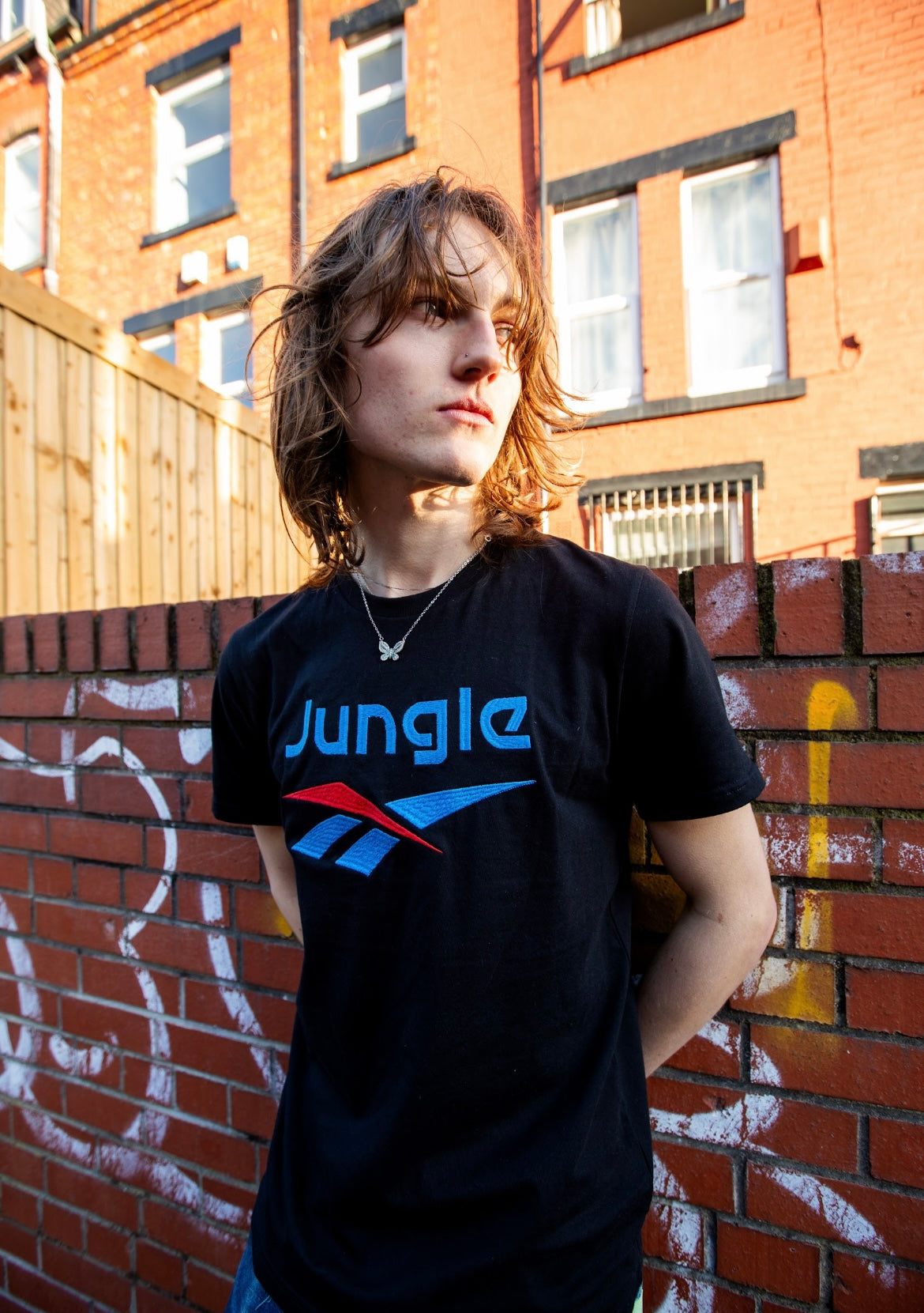 JUNGLE SPORTS TEE BLACK