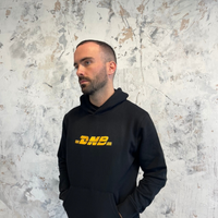 DnB streetwear black hoodie