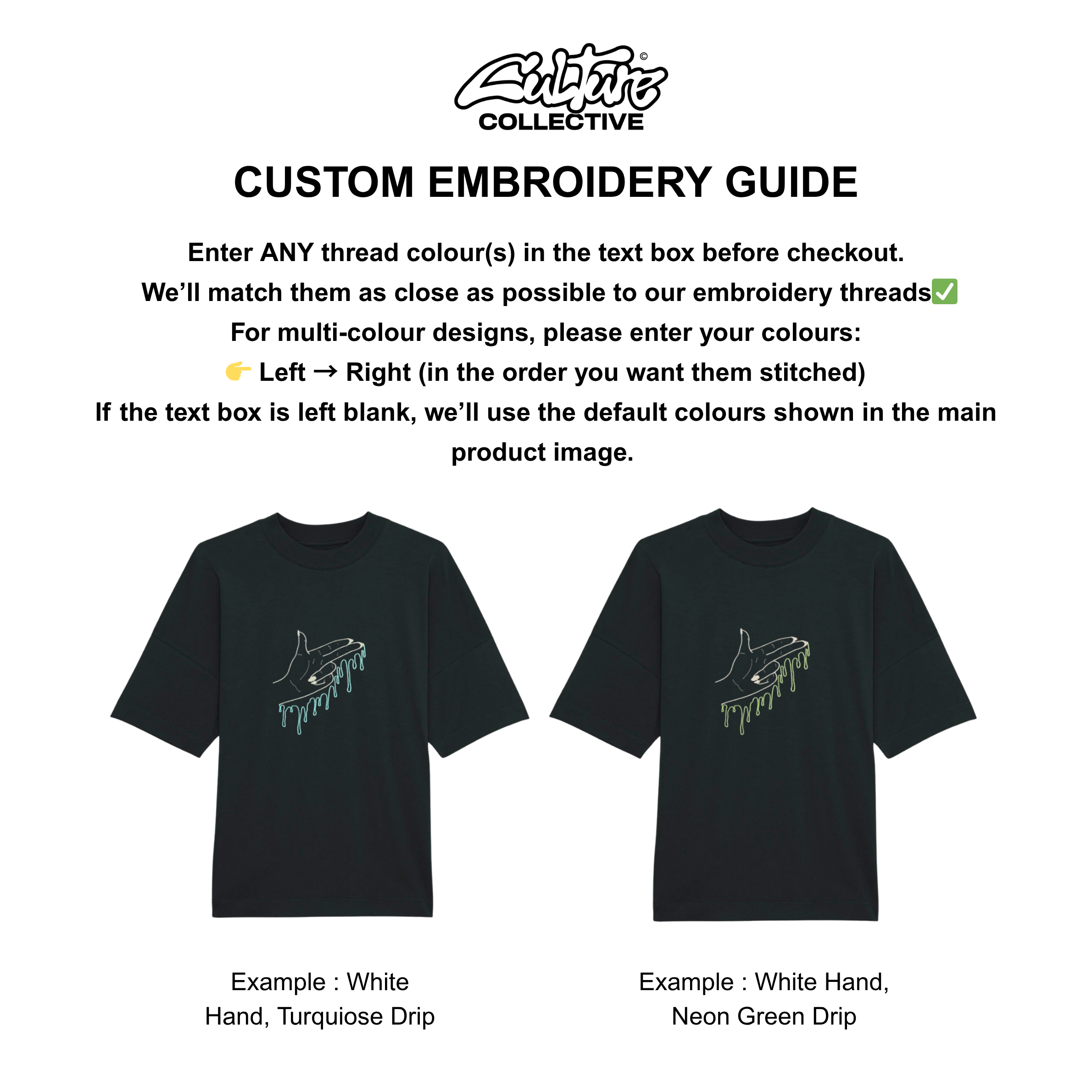 Drum and Bass gun finger tee black