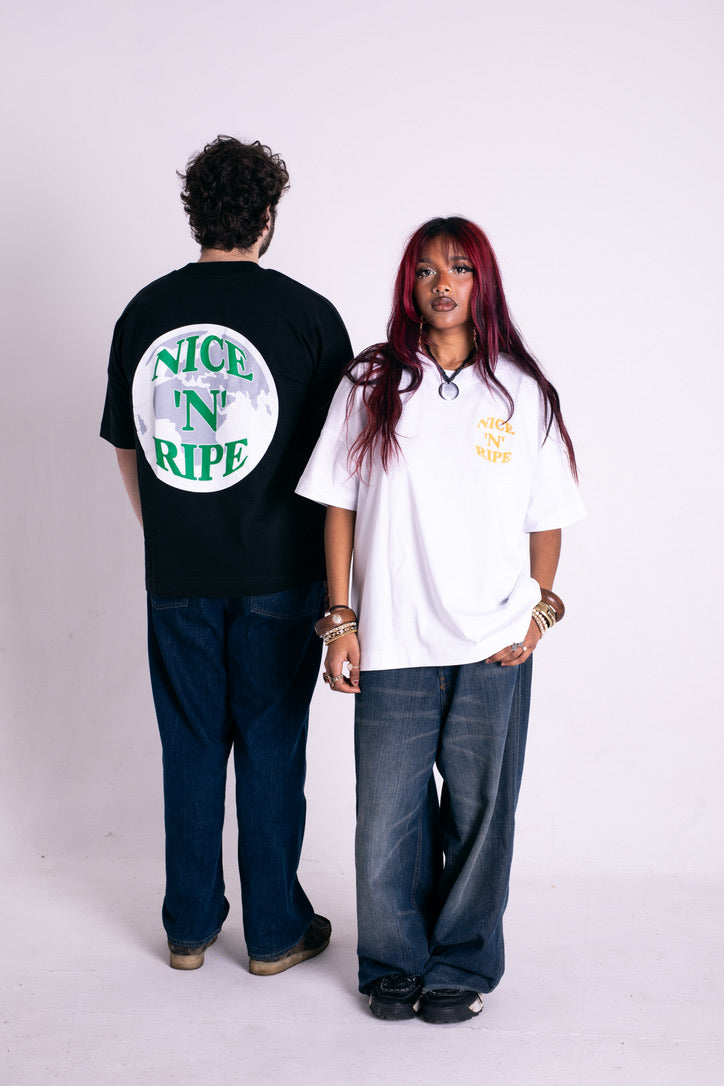 'NICE N RIPE' TEE BLACK