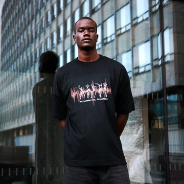 'FUNDAMENTAL MOVEMENT' TEE BLACK