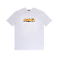 ORANGE BUBBLE GRAPHIC TEE