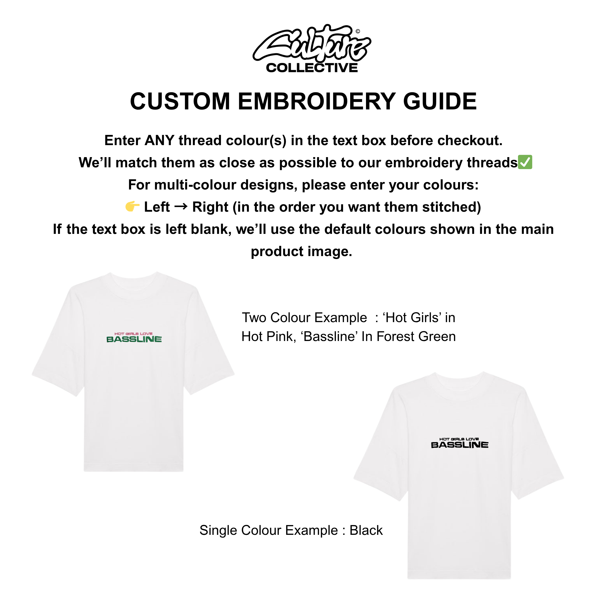 'HOT GIRLS LOVE BASSLINE' TEE WHITE