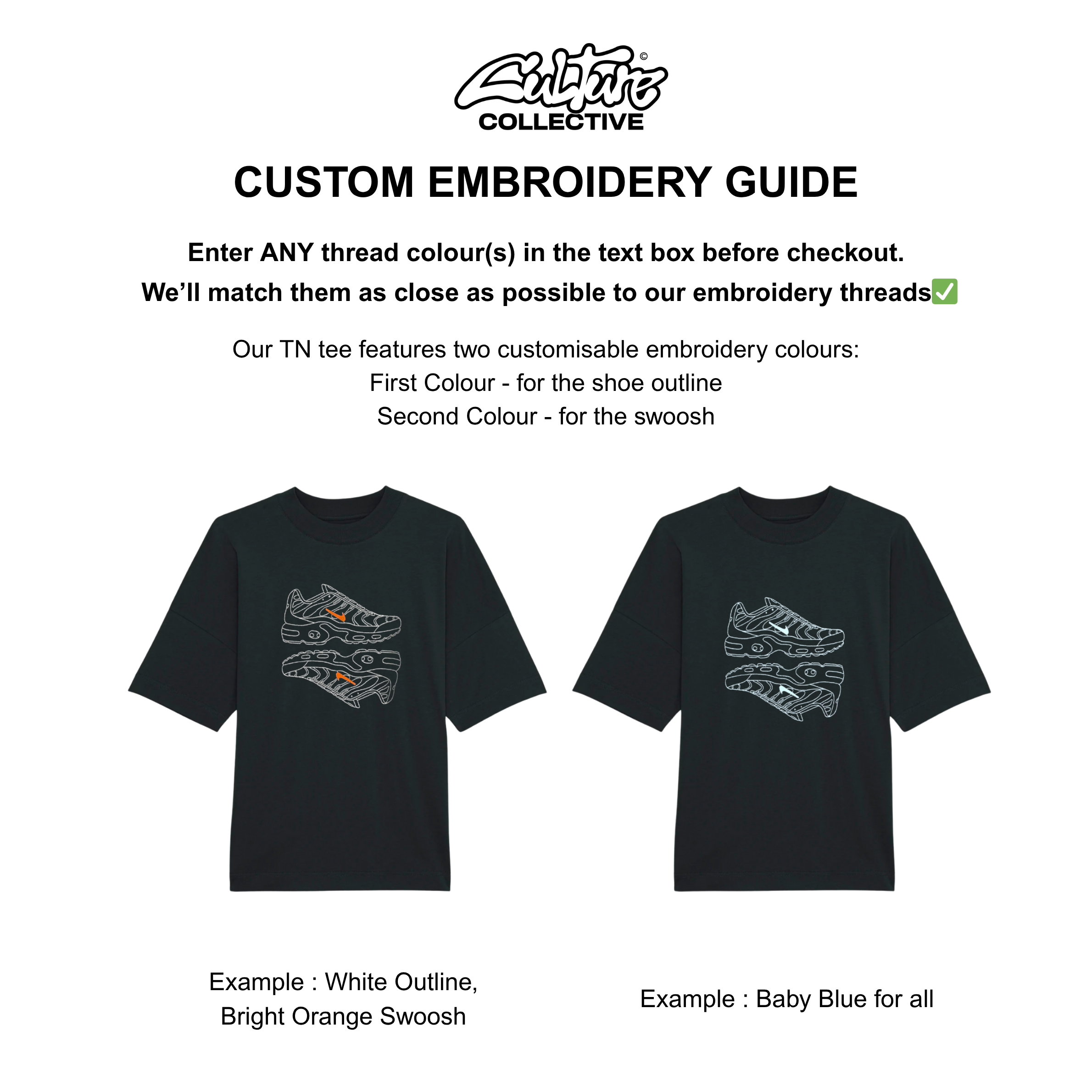 Customisable sneaker graphic t-shirt