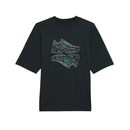 Embroidered trainer design shirt