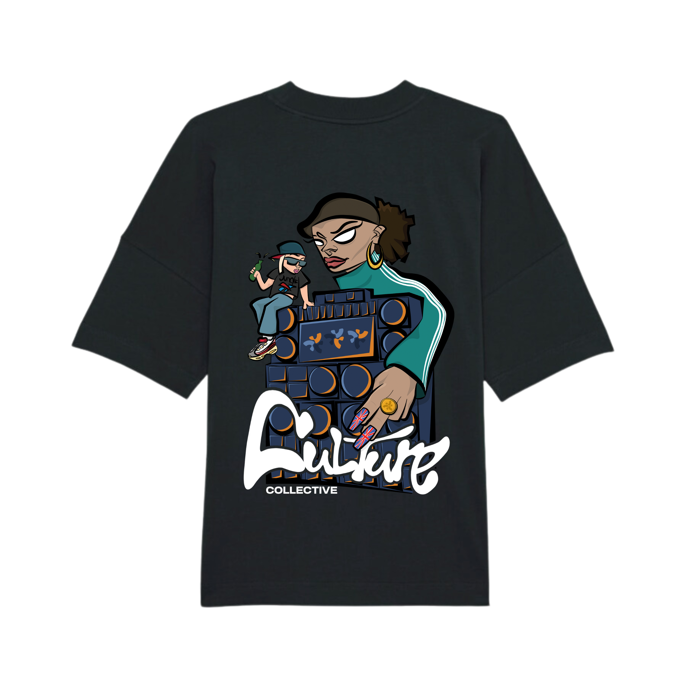 FREE PARTY TEE BLACK