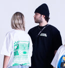 Green underground rave streetwear