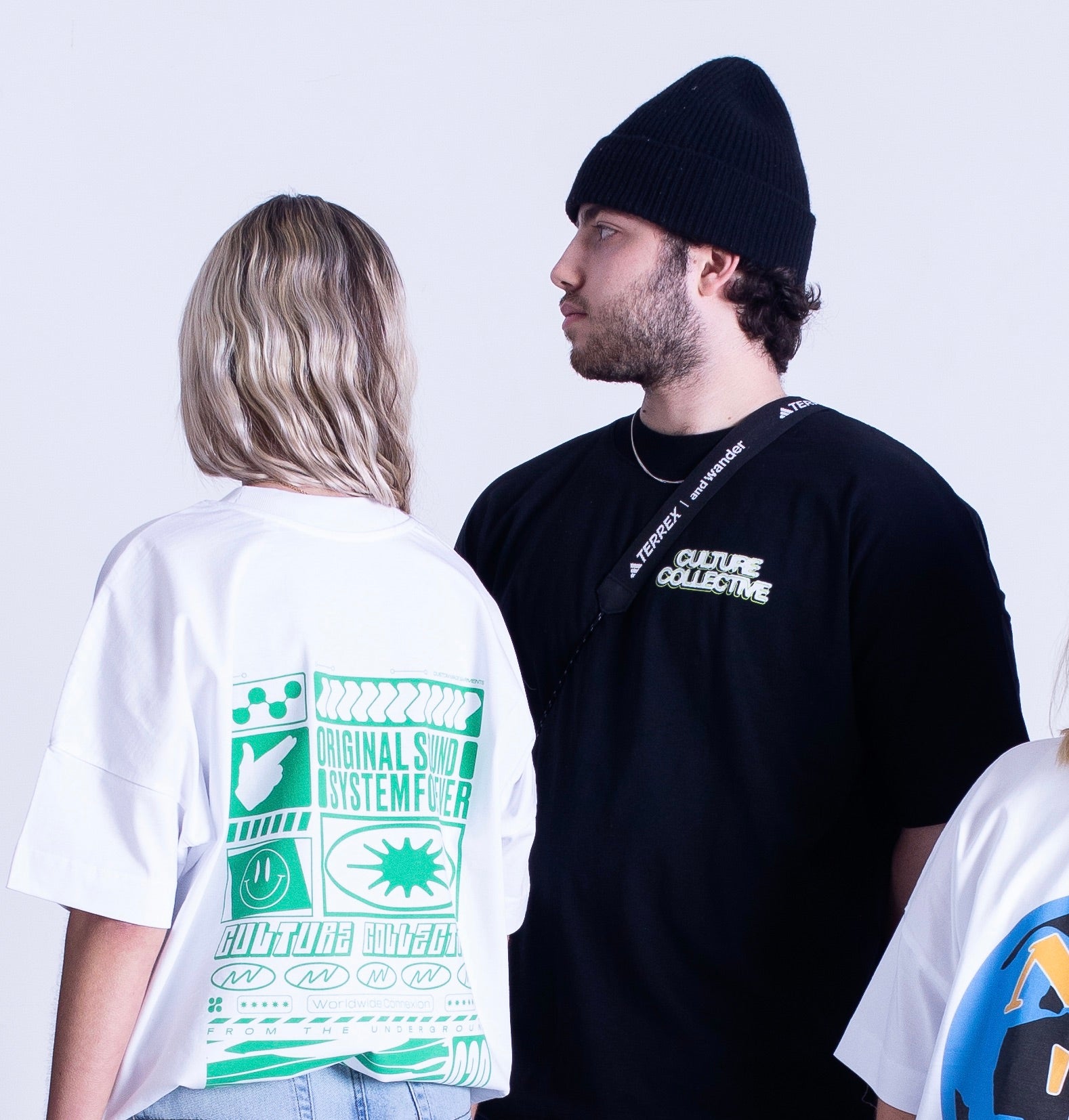 Green underground rave streetwear