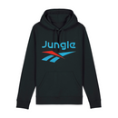 Jungle Sports black hoodie embroidered jungle design