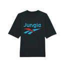 Jungle Sports embroidered tee black jungle music streetwear