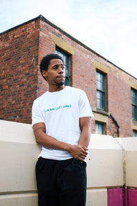 Junglist humour t-shirt white