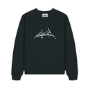 Liquid DnB sweatshirt black custom embroidered design