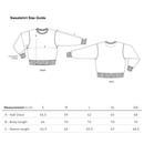 Liquid drum and bass sweatshirt size guide