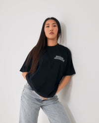 M25 rave flyer inspired black t-shirt