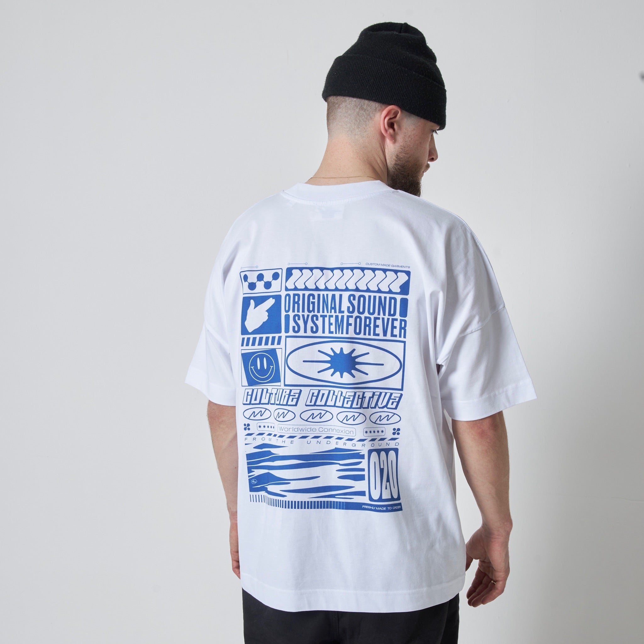 SOUNDSYSTEM TEE BLUE