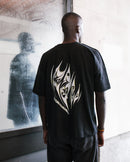 Minimal black tee for dubstep and underground bass fans