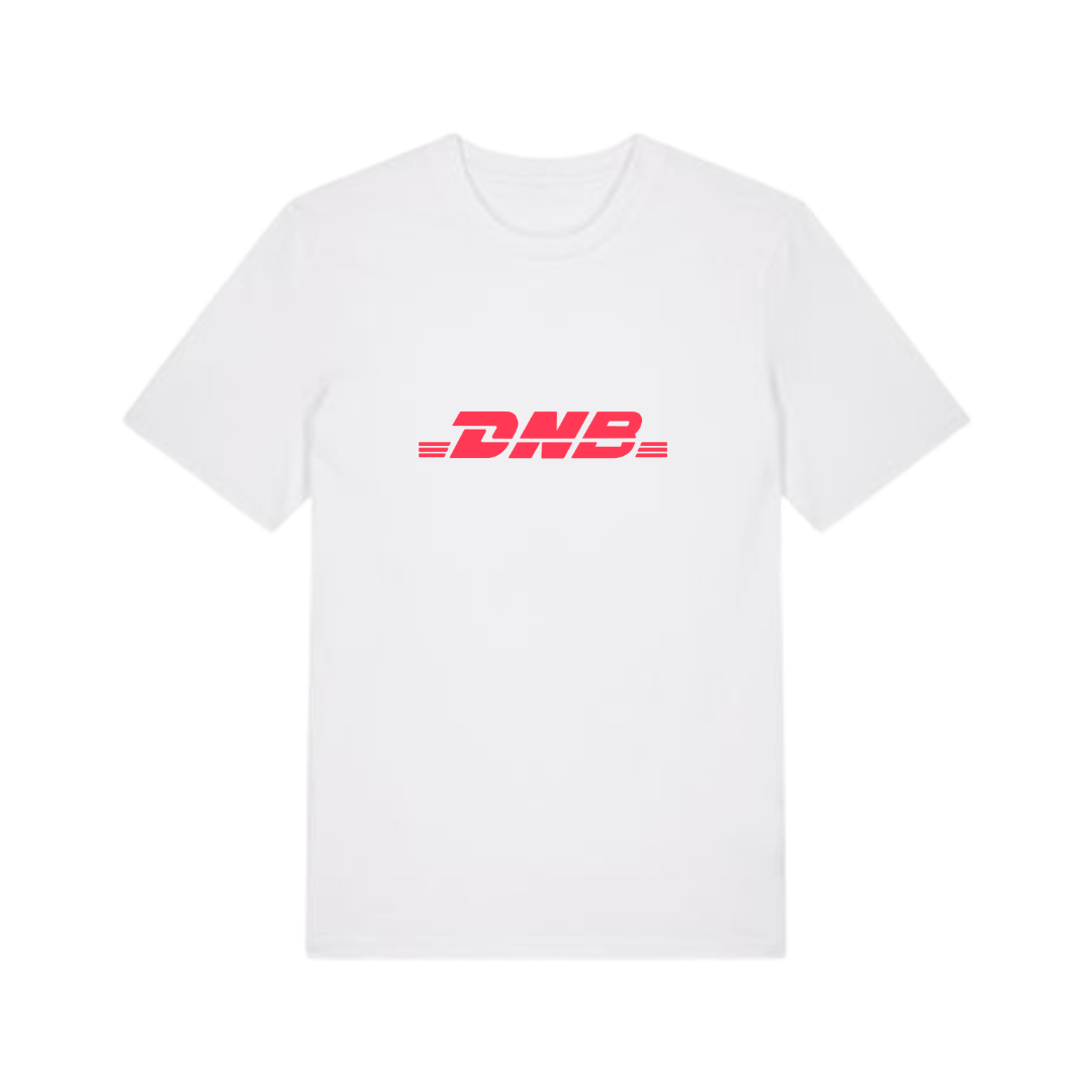DnB Delivery T-Shirt - White (OUTLET / Previous Slim Fit)