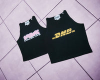 Pink clubwear crop top