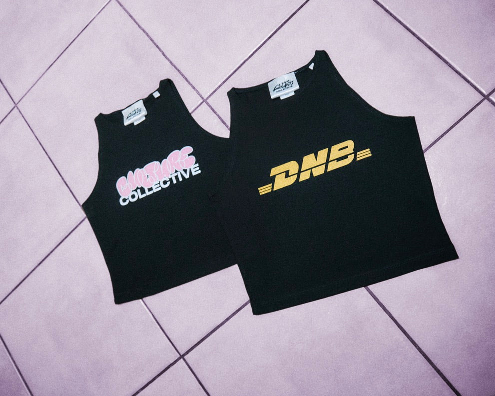 Pink clubwear crop top