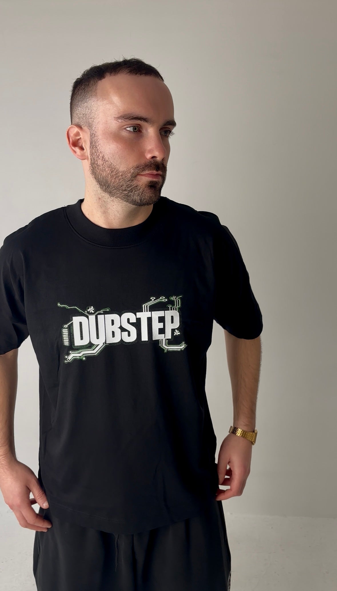 DUBSTEP TEE BLACK