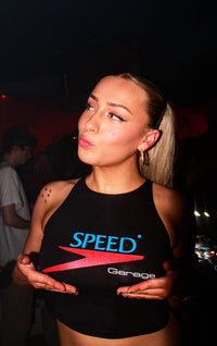 Speed Garage music crop top