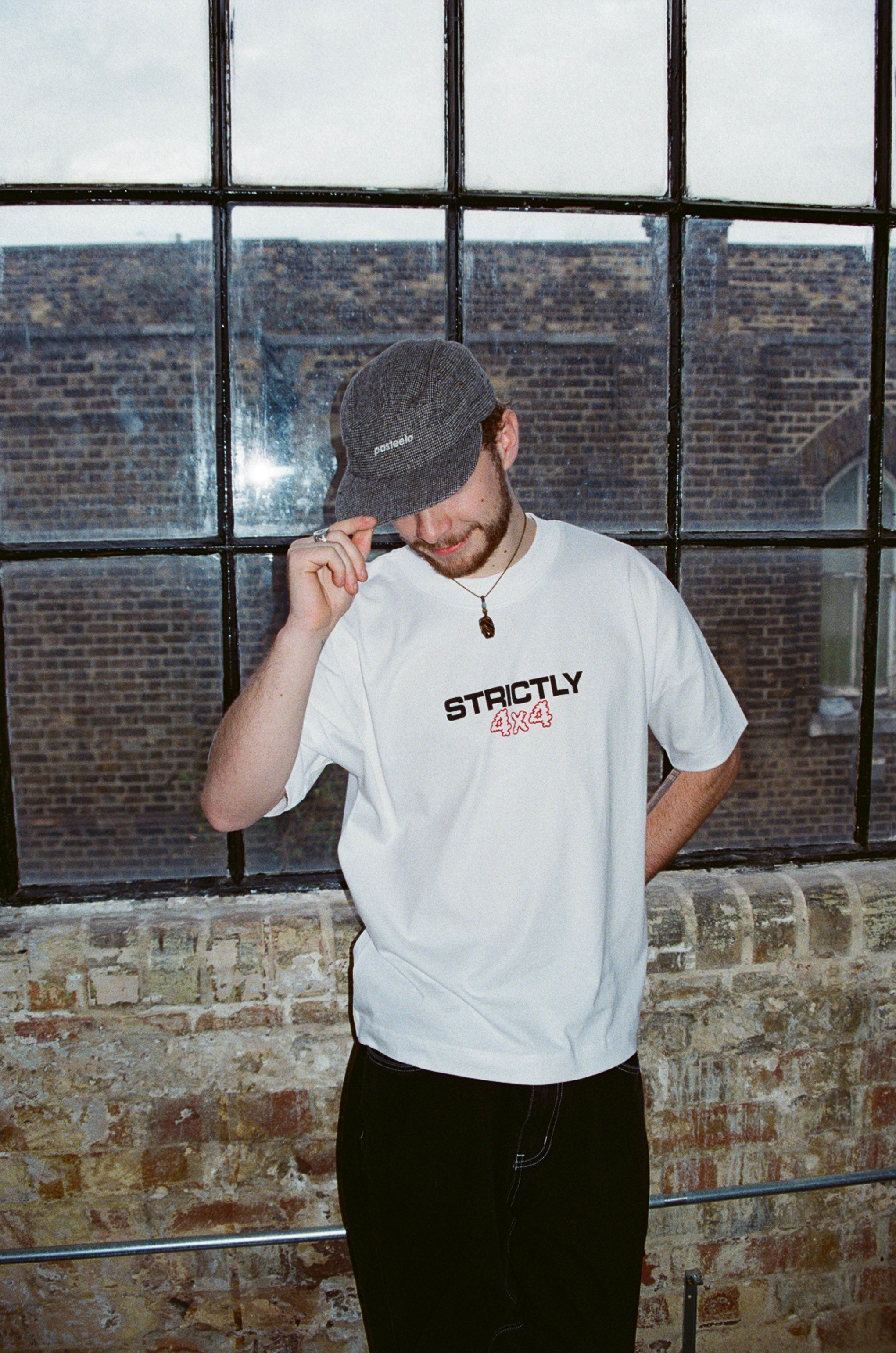 Speed Garage white printed t-shirt