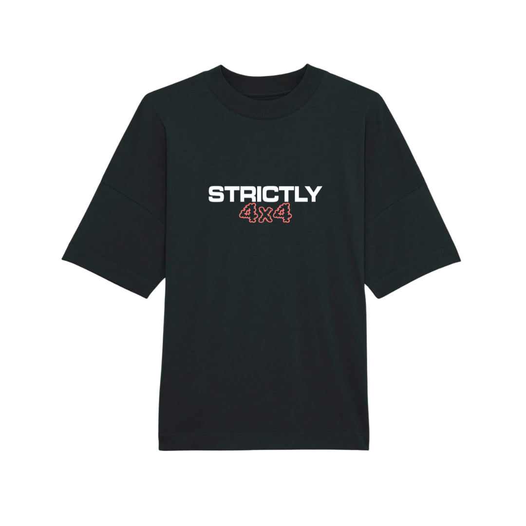 STRICTLY 4X4 TEE BLACK