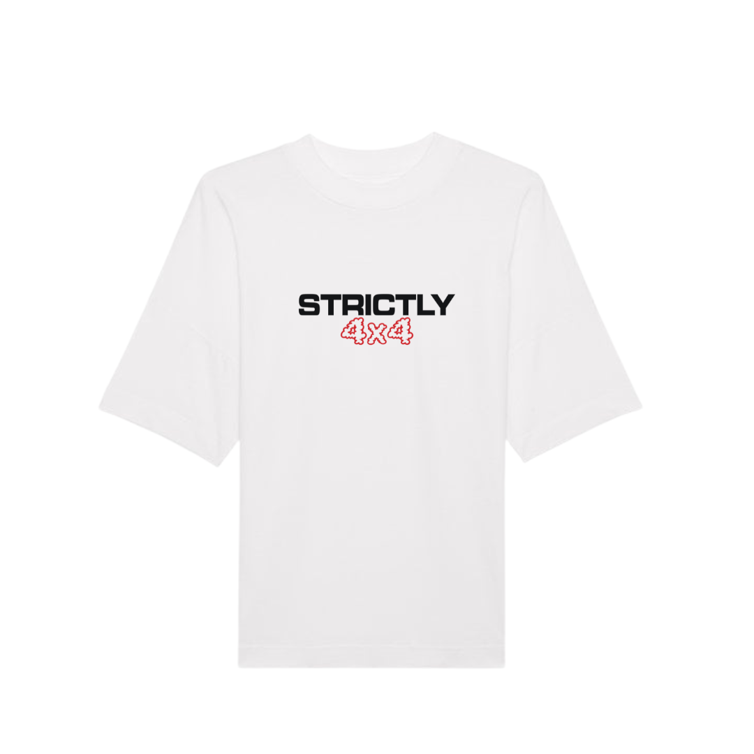 STRICTLY 4X4 TEE WHITE