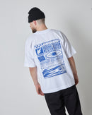 Underground sound system tee in blue