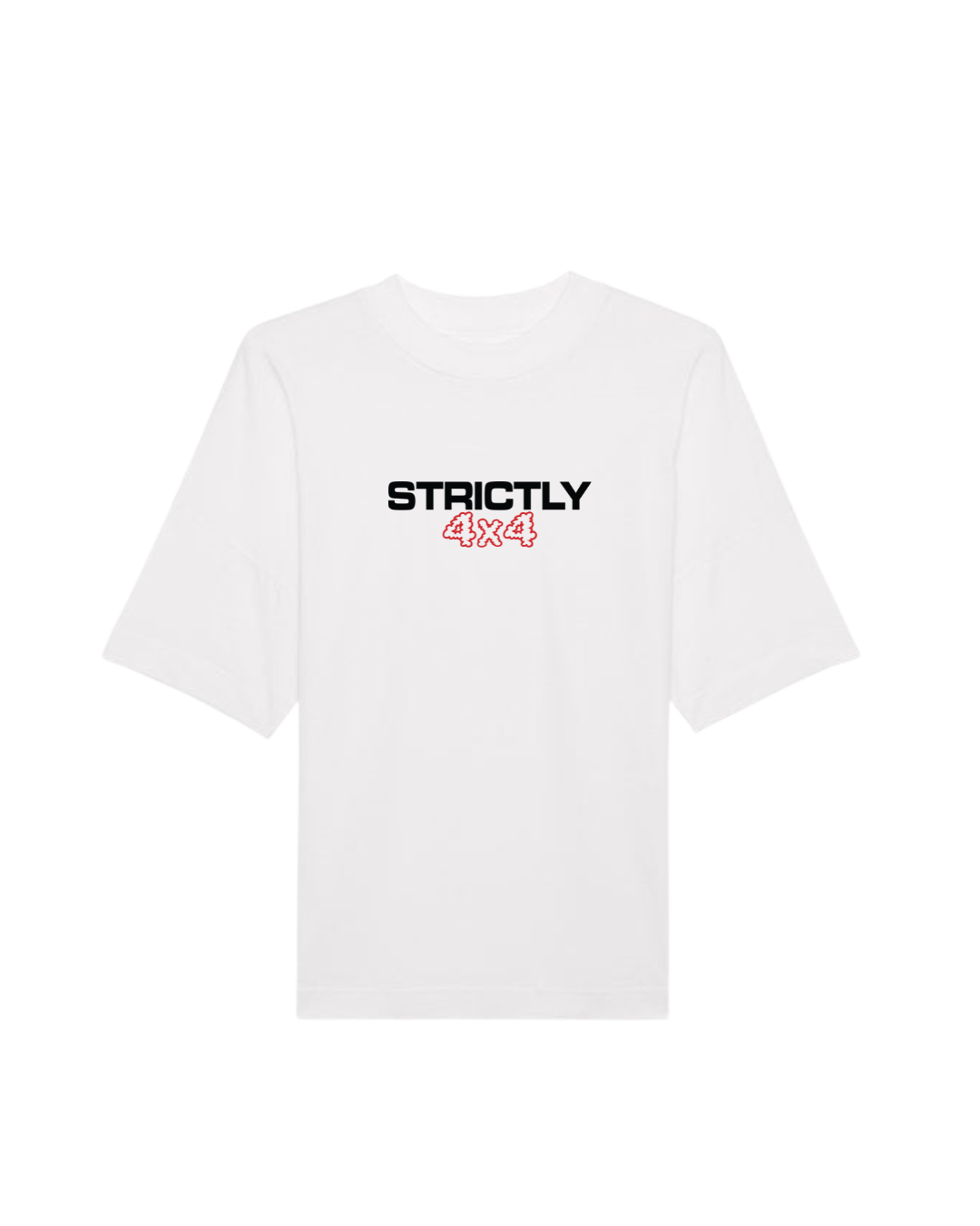 STRICTLY 4X4 TEE WHITE