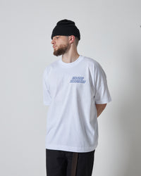 Warehouse rave t-shirt blue