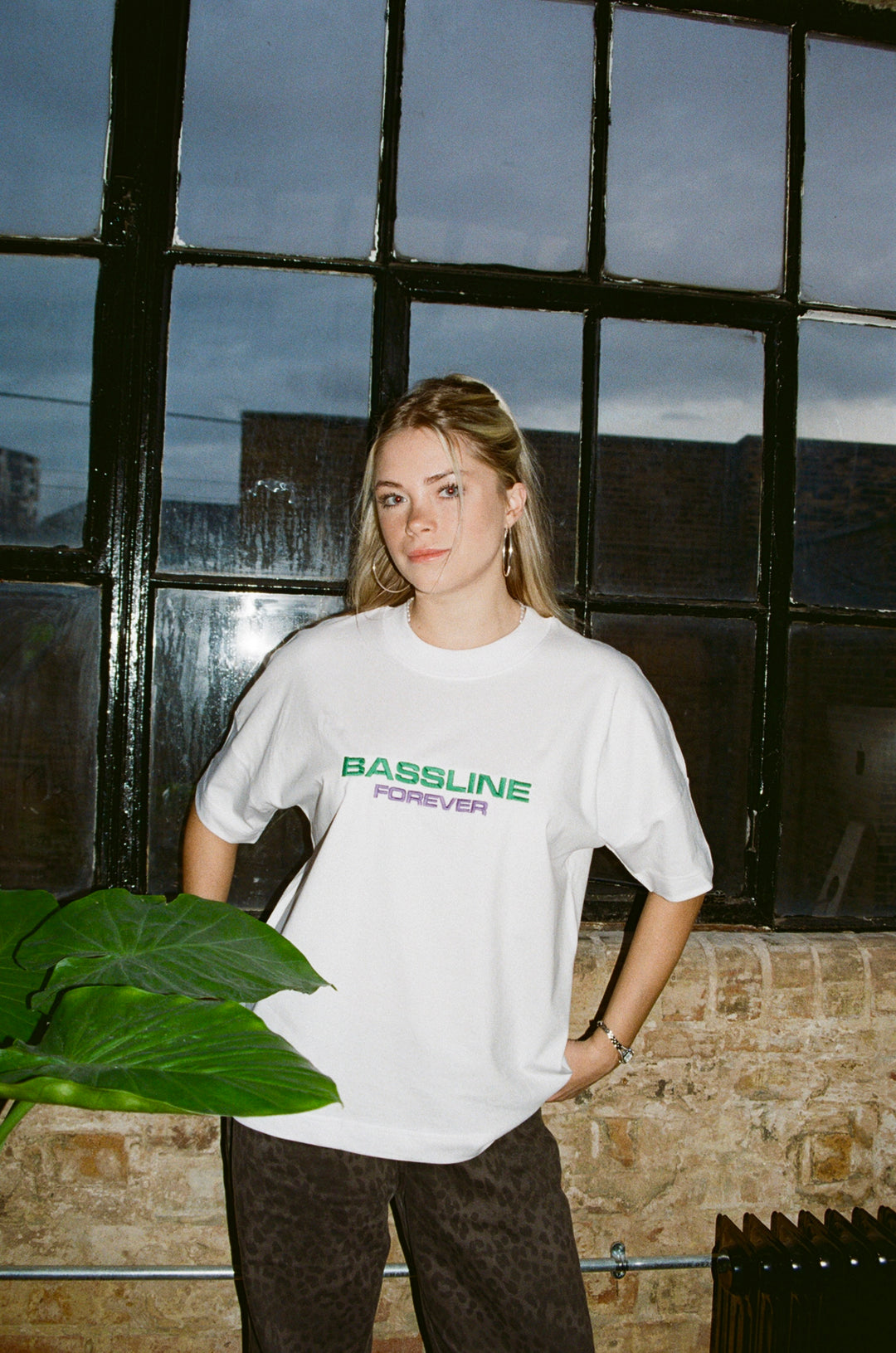 BASSLINE FOREVER TEE WHITE