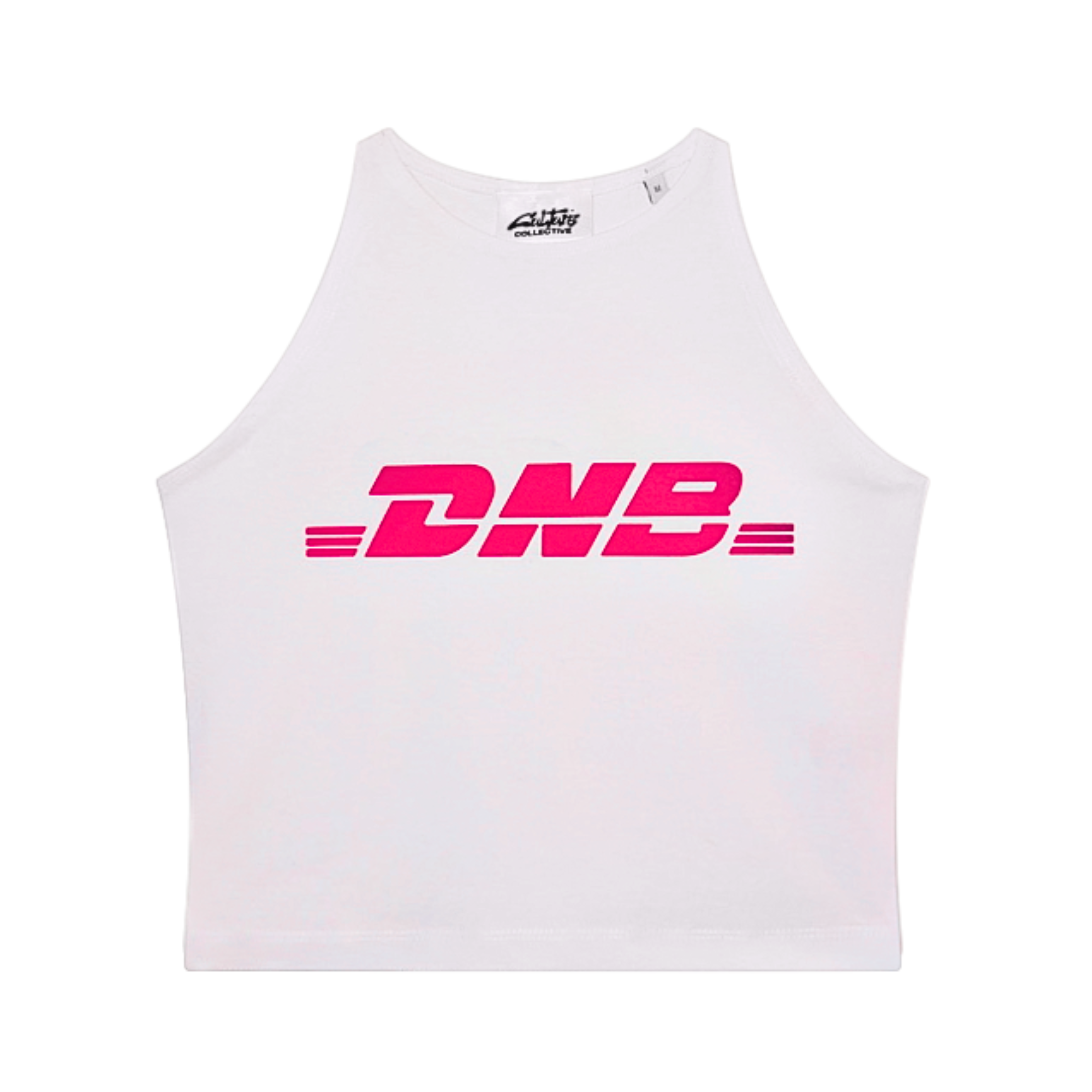 DNB DELIVERY CROP TOP WHITE