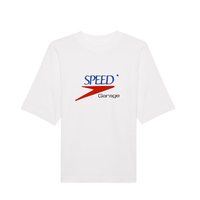 White Speed Garage embroidered t-shirt