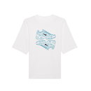 White TN trainer outline tee