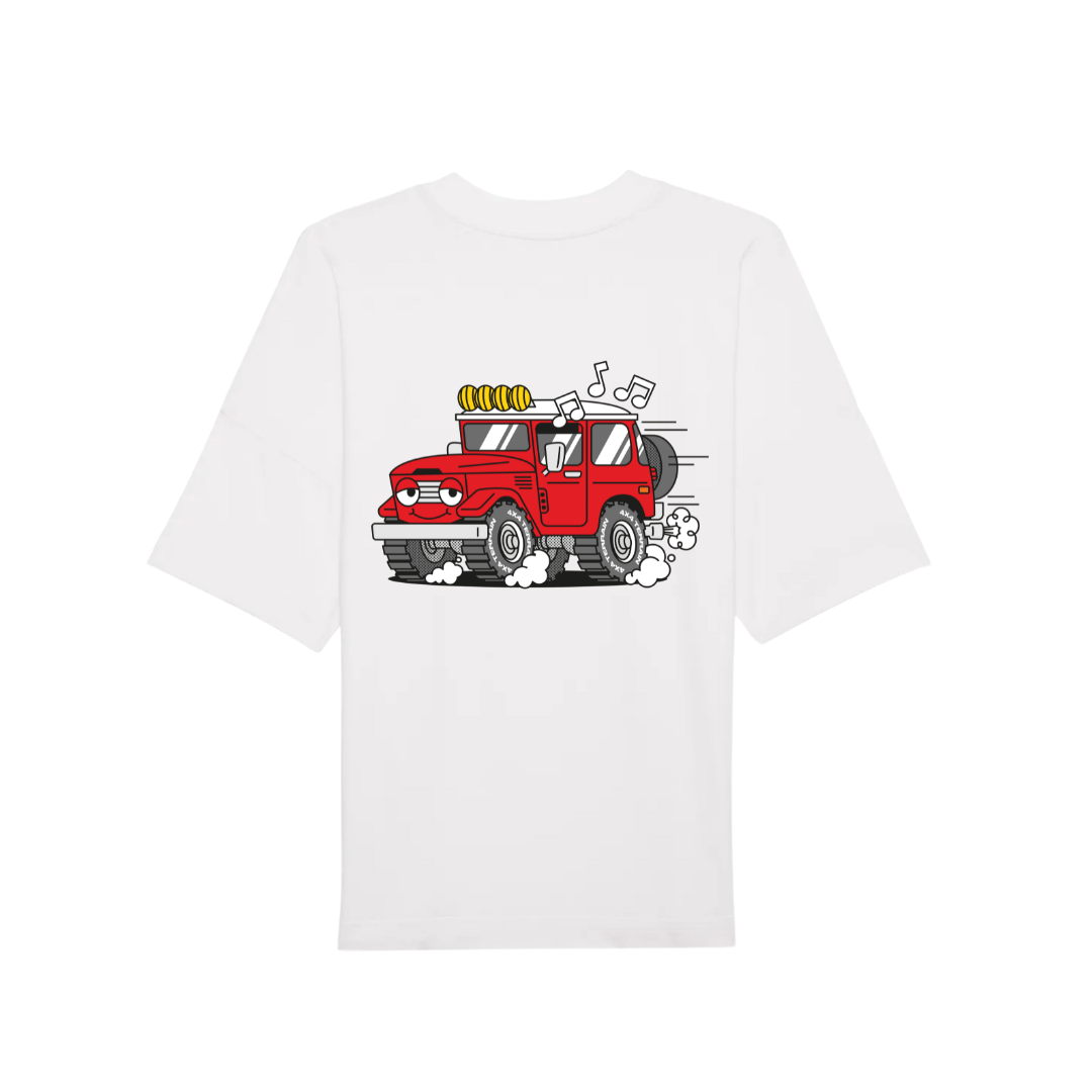 STRICTLY 4X4 TEE WHITE