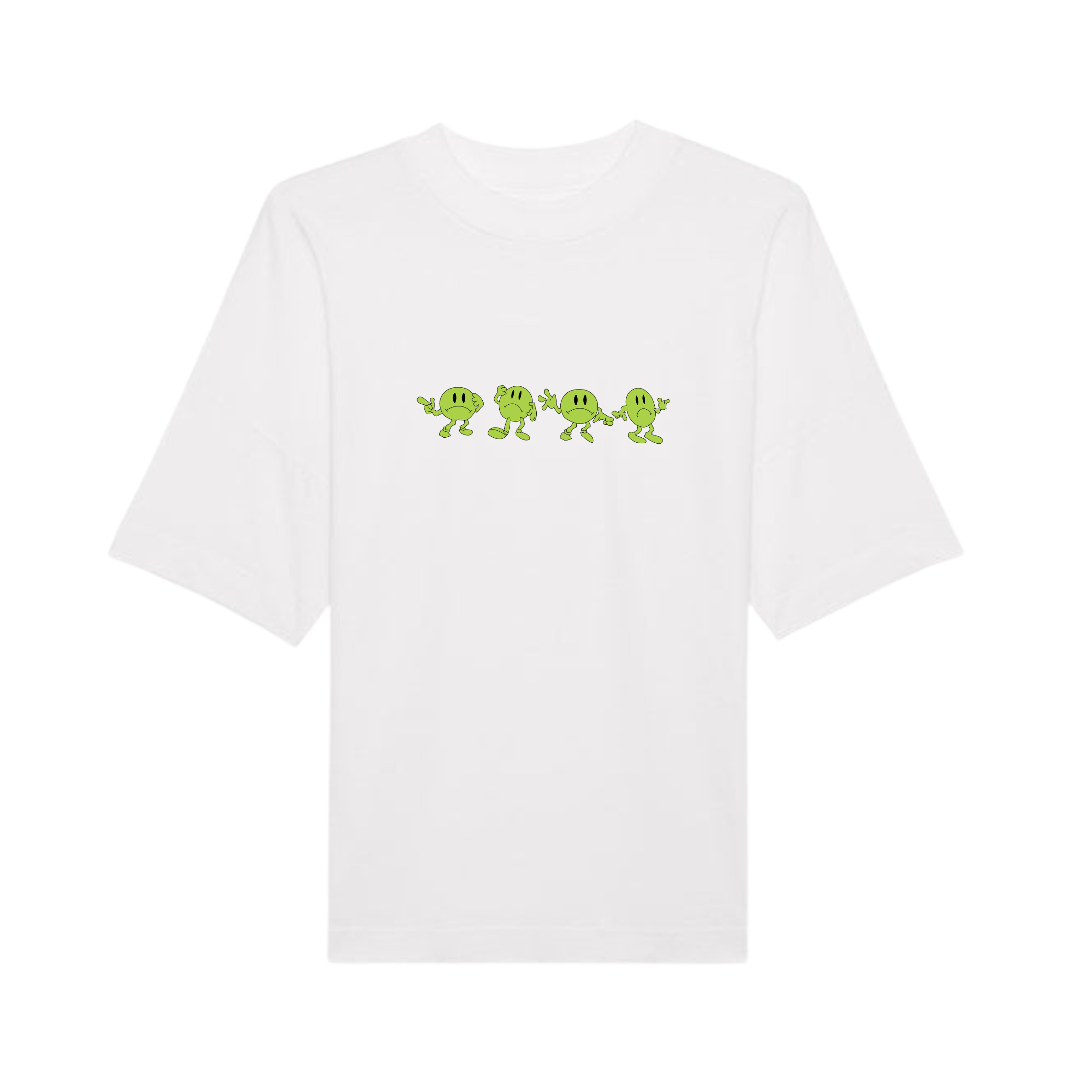 4X4 WOBBLE MAN TEE WHITE