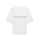 White Your Nan Loves Garage embroidered t-shirt