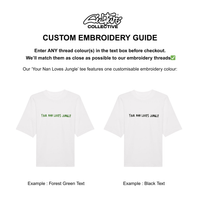 White junglist embroidered shirt