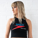 Women’s UKG crop top black