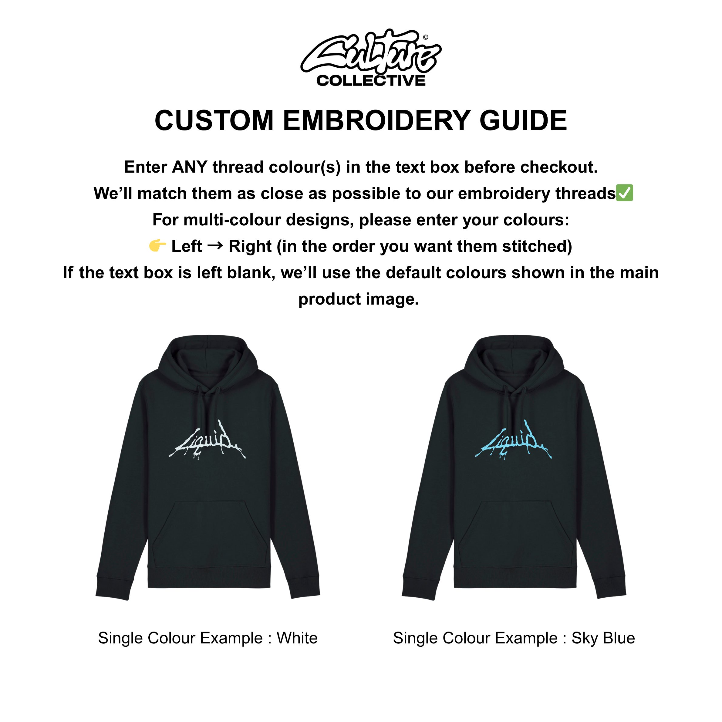 liquid drum and bass hoodie embroidery guide