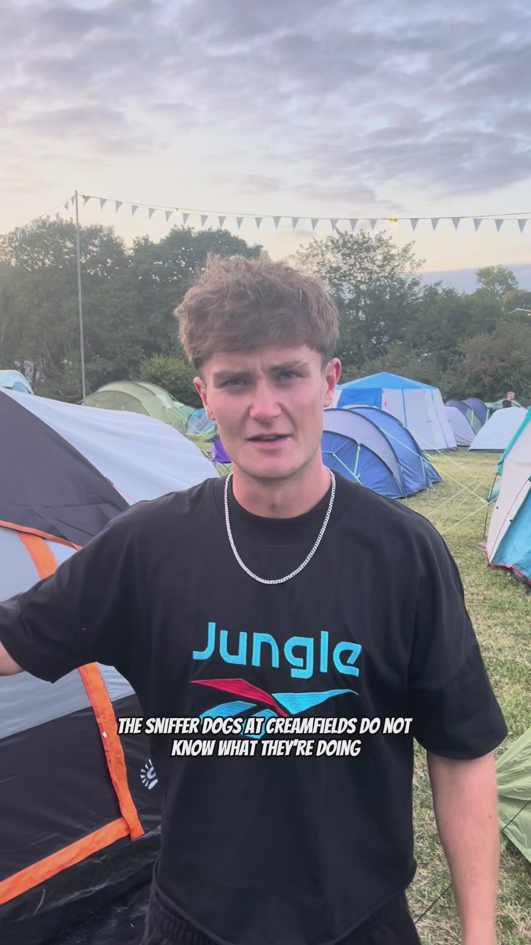 jungle music festival tshirt